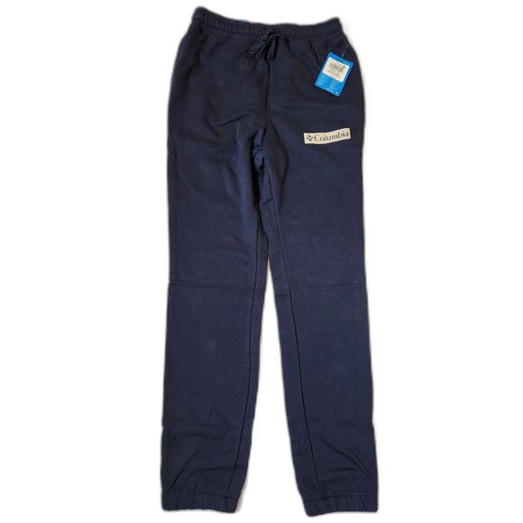 Columbia Trek Joggers | Men’s Small | Navy Sweatpants | NWT | Cotton Blend - Picture 1 of 10